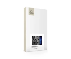 Tech-Protect MagMat MagSafe Apple iPhone 12 / 12 Pro – matte dėklas telefonui juodos spalvos