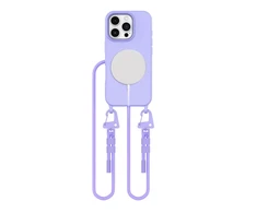 Tech-Protect MagNecklace MagSafe with Lanyard Apple iPhone 16 Pro Max – dėklas telefonui violetinės spalvos