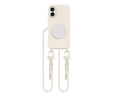 Dėklas Apple iPhone 16 Tech-Protect Magneclace MagSafe Latte kreminis