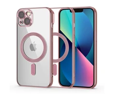 Tech-Protect MagShine Line MagSafe Apple iPhone 13 – dėklas telefonui rožinės spalvos