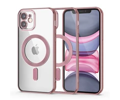 Tech-Protect MagShine Line MagSafe Apple iPhone 11 – dėklas telefonui rožinės spalvos