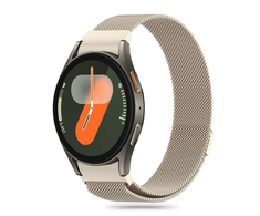 Apyrankė Samsung Galaxy Watch 4 / 5 / 5 PRO / 6 / 7 / FE Tech-Protect Milaneseband Starlight aukso spalvos
