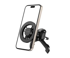Tech-Protect N56 Magnetinis MagSafe automobilio oro angos laikiklis - Juodas