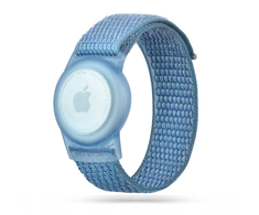 Apyrankė Apple AirTag Tech-Protect Nylon For Kids mėlynos spalvos