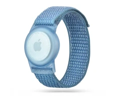 Apyrankė Apple AirTag Tech-Protect Nylon For Kids mėlynos spalvos