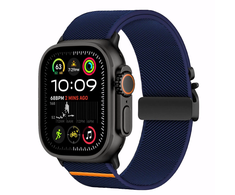 Tech-Protect Nylon apyrankė Apple Watch 44 / 45 / 46 / 49 mm – mėlynos spalvos