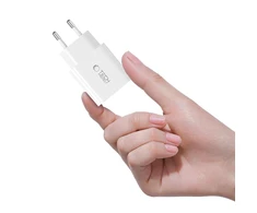 Tech-Protect NC20W sieninis įkroviklis USB-C prievadas - baltas