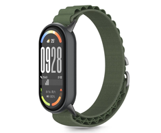 Tech-Protect Nylon Pro apyrankė skirta Xiaomi Smart Band 8 / 9 / 10 / NFC – žalios spalvos