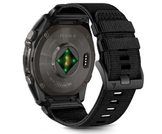 Apyrankė Garmin Fenix 5X / 5X Plus / 6X / 6X Pro / 7X / 8 (51mm) Tech-Protect Nylon Classic juodas