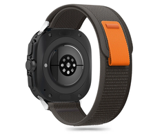Apyrankė Samsung Galaxy Watch Ultra (47mm) Tech-Protect Nylon juodos spalvos & oranžinės spalvos