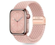 Apyrankė Apple Watch 3 / 4 / 5 / 6 / 7 / 8 / 9 / SE (38 / 40 / 41 mm) Tech-Protect Nylonmag Dusty pink