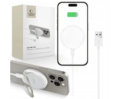 Belaidis įkroviklis 15W magnetinis MagSafe Tech-Protect QI15W-A33 baltas