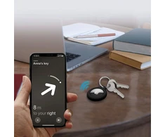 Tech-Protect Rough 2-pack Apple AirTag – dėklas telefonui juodos spalvos