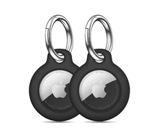 Tech-Protect Rough 2-pack Apple AirTag – dėklas telefonui juodos spalvos