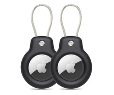 Tech-Protect Rough Vein 2-pack Apple AirTag – dėklas telefonui juodos spalvos