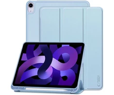 Planšetinio kompiuterio dėklas Apple iPad Air 10.9” 4 / 5 / 2020-2022 / 11” 6 / 7 / 2024-2025 Tech-Protect SC Pen žydros spalvos