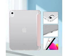 Tech-Protect SC Pen Hybrid Apple iPad 10.9” 10 / 2022 / 11” 11 / 2025 – dėklas planšetiniam kompiuteriui rožinės spalvos