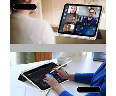 Tech-Protect SC Pen Hybrid Apple iPad 10.9” 10 / 2022 / 11” 11 / 2025 – dėklas planšetiniam kompiuteriui juodos spalvos