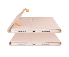 4Kom Tech-Protect SC Pen + klaviatūra su klaviatūra Apple iPad D 10.9” 10 / 2022 / 11” 11 / 2025 – dėklas planšetiniam kompiuteriui rožinės spalvos