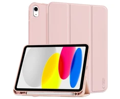 Tech-Protect SC Pen Apple iPad 10.9” 10 / 2022 / 11” 11 / 2025 – dėklas planšetiniam kompiuteriui rožinės spalvos