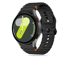 Apyrankė Samsung Galaxy Watch 4 / 5 / 5 PRO / 6 / 7 / FE Tech-Protect silikoninė Sport juodas