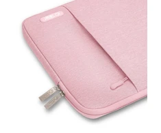Tech Protect Tech-Protech Sleevy Nešiojamas kompiuteris 13-14 dėklas kompiuteriu rožinės spalvos