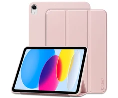 Tech-Protect SmartCase Apple iPad 10.9” 10 / 2022 / 11” 11 / 2025 – dėklas planšetiniam kompiuteriui rožinės spalvos