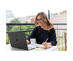 Tech-Protect SmartShell dėklas Apple MacBook Air 13'' 2018-2020 – matinės juodos spalvos
