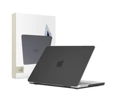 Tech-Protect SmartShell dėklas Apple MacBook Pro 14" M1 / ​​M2 / M3 2021-2023 – matinės juodos spalvos