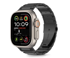 Apyrankė Apple Watch 6 / 7 / 8 / 9 / 10 / SE / Ultra 1 / 2 (44 / 45 / 46 / 49 mm) Tech-Protect Stainless Classic juodas