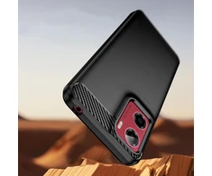 Tech-Protect TPUCarbon dėklas, skirtas Motorola Moto G05 / E15 - juodas