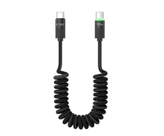 Tech-Protect UB20T Ultraboost USB Type-C laidas PD100W/5A 180cm - Juodas