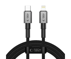 Tech-Protect Ultraboost DNA USB-C / Lightning PD27W/3A laidas 200 cm - pilka