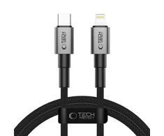 Tech-Protect UltraBoost DNA USB-C / Lightning PD27W/3A laidas 100 cm - pilka
