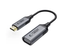 Tech-Protect UltraBoost HDMI / VGA FULL HD 60 Hz adapteris - juodas