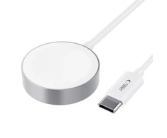 Magnetinis įkrovimo kabelis USB-C Apple Watch 1.2m Tech-Protect Ultraboost baltos spalvos
