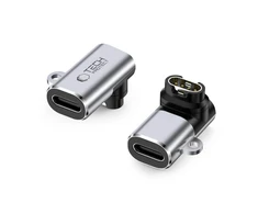Tech-Protect Ultraboost USB-C Angle Adapteris skirtas Garmin Watch – pilkos spalvos