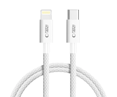 Tech-Protect UltraBoost USB-C / Lightning PD27W/3A laidas 100 cm - pilka