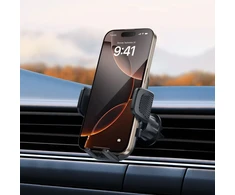 Tech-Protect V3 automobilio laikiklis prietaisų skydeliui, priekiniam stiklui arba oro ventiliacijos angos laikikliui - Juodas