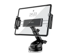 Tech-Protect V4 Car Planšetė Holder for Cockpit Mount - Juodas
