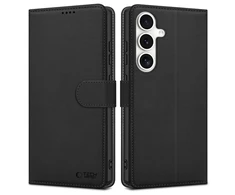 Tech-Protect Wallet Samsung Galaxy S25 – dėklas telefonui juodos spalvos