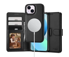 Tech-Protect Wallet MagSafe Apple iPhone 13 – dėklas telefonui juodos spalvos