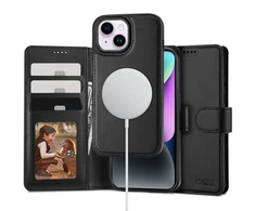 Tech-Protect Wallet MagSafe Apple iPhone 15 – dėklas telefonui juodos spalvos