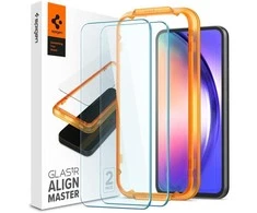 Apsauginis stiklas Spigen ALM GLAS.TR 2-PACK Samsung Galaxy A54 5G CLEAR