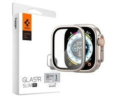 GRŪDINTAS STIKLAS Spigen GLAS.TR SLIM PRO Apple Watch ULTRA (49 MM) TITANIUM