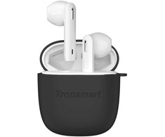 Tronsmart ausinių dėklas, silikoninis dėklas, skirtas Tronsmart Onyx Ace Pro / Onyx Ace ausinėms juodas