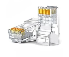 Ugreen Kištukas RJ45 (8P8C) CAT6 UTP daugiavieliam ir monolitiniam kabeliui (100 vnt)