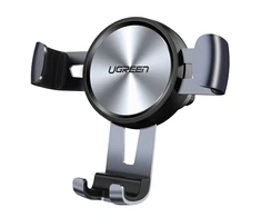 Ugreen car gravity holder for air supply ventilation grille pilkos spalvos (50564)