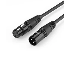 Kabelis nuo XLR lizdo iki XLR kištuko UGREEN AV130 1m (juodas)