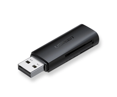 UGREEN CM264 TF/SD USB 3.0 atminties kortelių skaitytuvas juodas